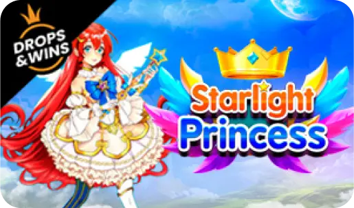 Joue à Starlight Princess chez Megapari