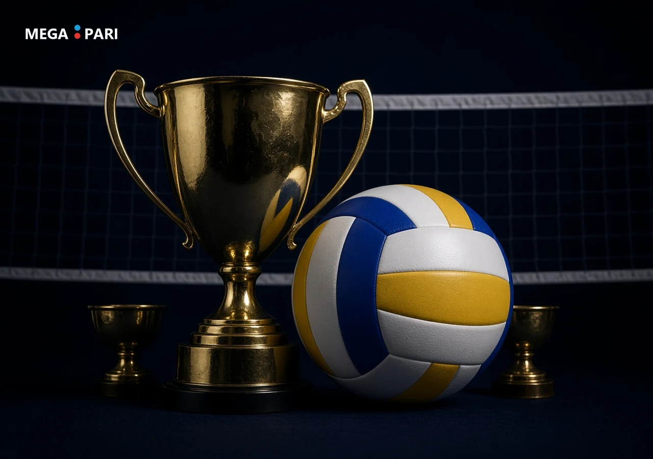Choix de tournois et de ligues pour les paris volley chez Megapari