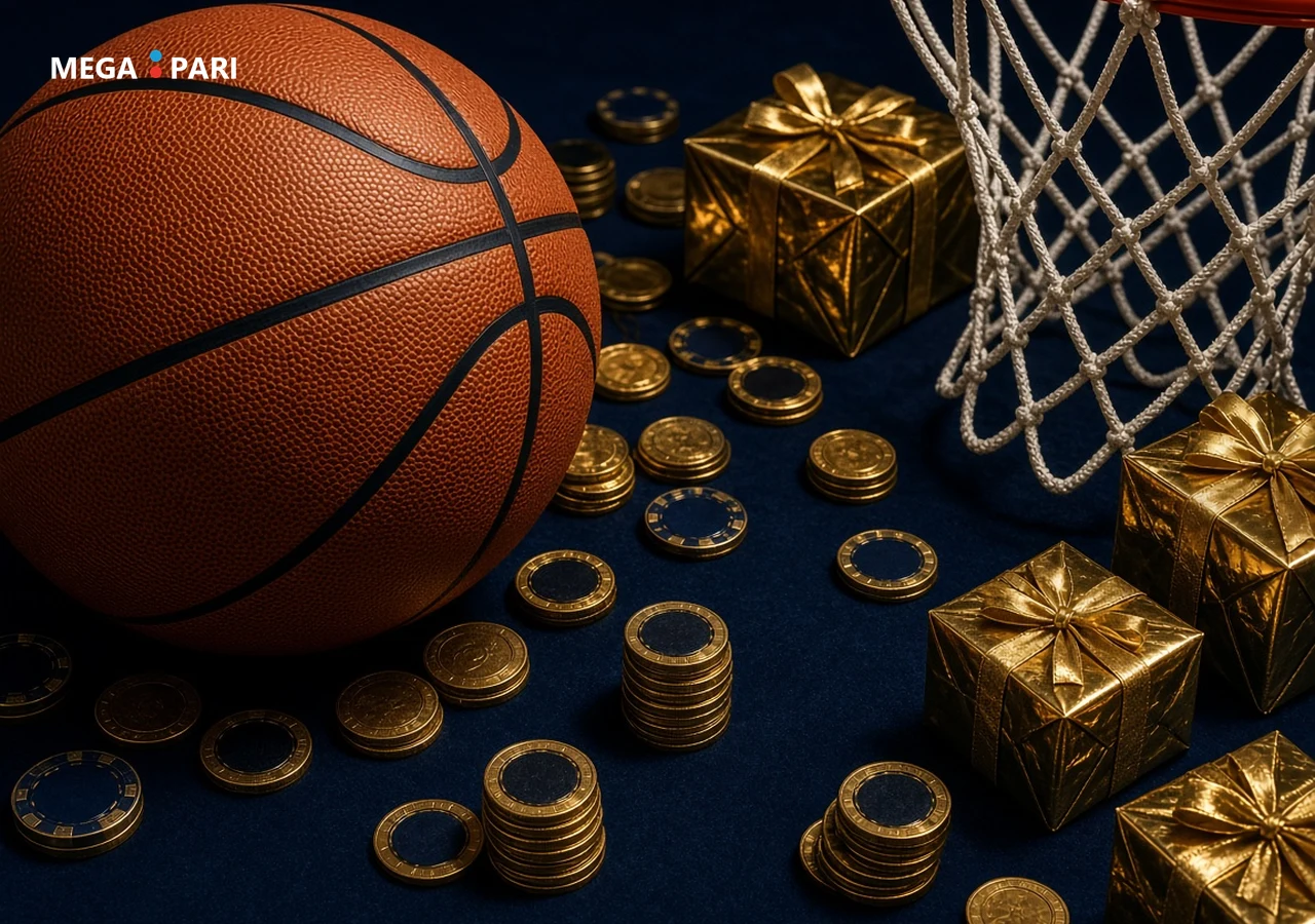 Application Megapari pour les paris basket
